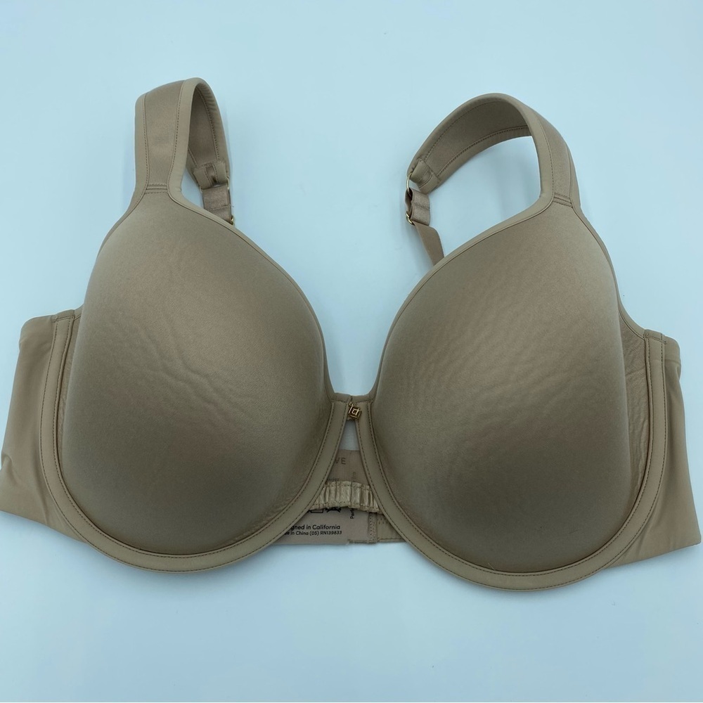 ThirdLove 24/7 Classic Full‎ Coverage Bra 42D Nude/Tan Wired Lightly Padded